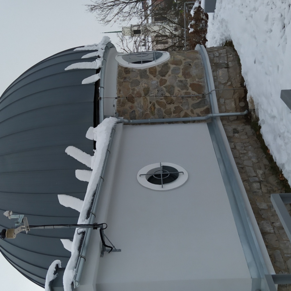 Oprava astronomických kopulí