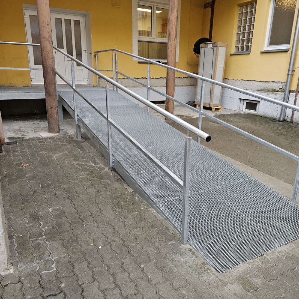 Oprava rampy pro imobilní