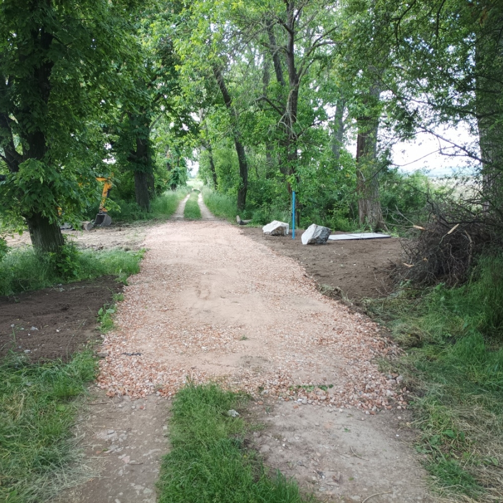 Napojení rybníka Nesyt na závlahu B-B-V stavba 8 a 9 v k.ú. Hlohovec